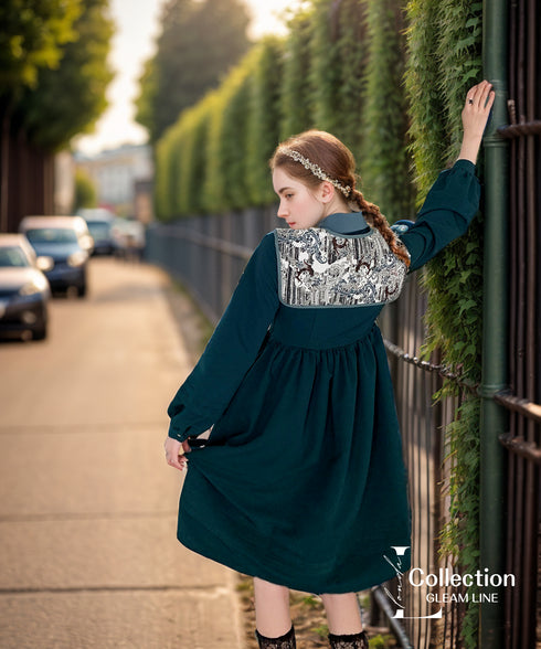 False Collar Dress